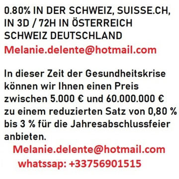 Financement de crédit 5000€ et 60.000.000€ à un taux réduit à 0,80% à 3%